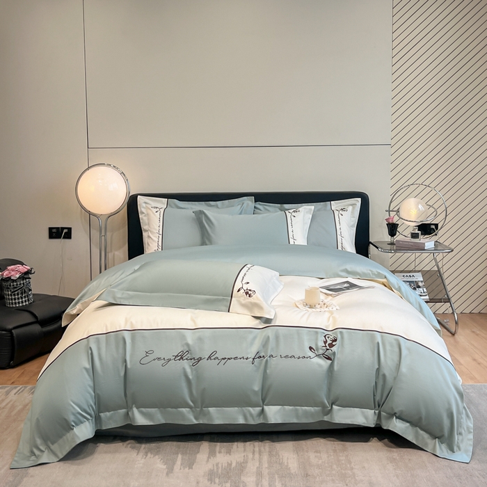 91家纺网 家纺一手货源 找家纺 （总）置顶家纺 2025新款亲肤舒适全棉四件套-洛丽塔