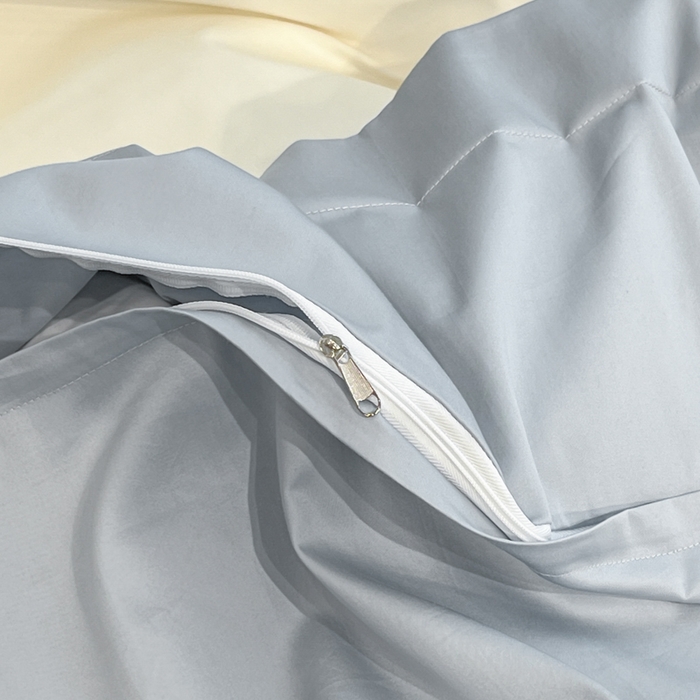 91家纺网 家纺一手货源 找家纺 置顶家纺 2025新款亲肤舒适全棉四件套-洛丽塔 洛丽塔-天蓝