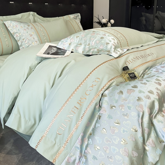 91家纺网 家纺一手货源 找家纺 （总）置顶家纺 2025新款亲肤刺绣四件套-My girl-风格一