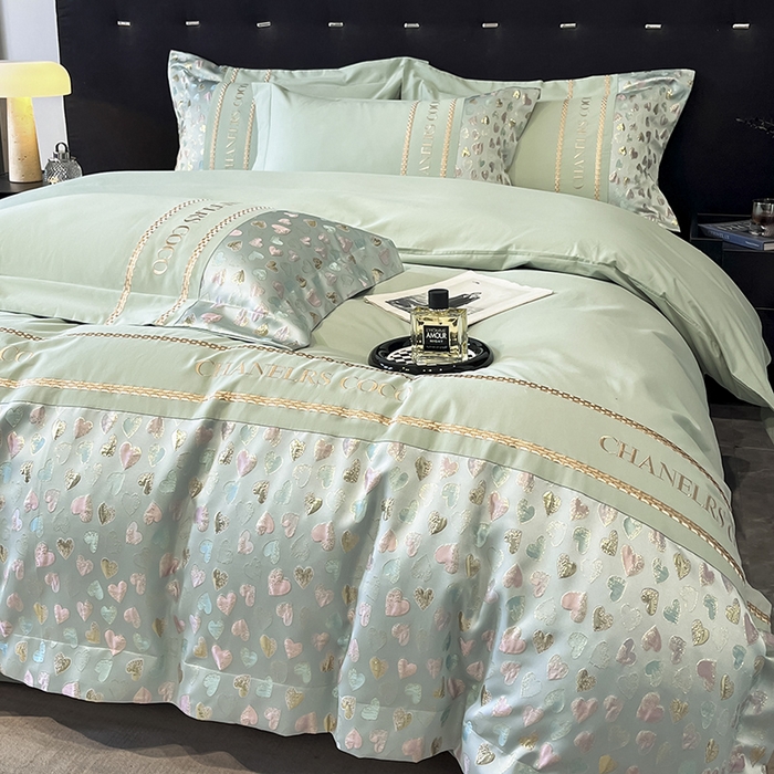 91家纺网 家纺一手货源 找家纺 （总）置顶家纺 2025新款亲肤刺绣四件套-My girl-风格一