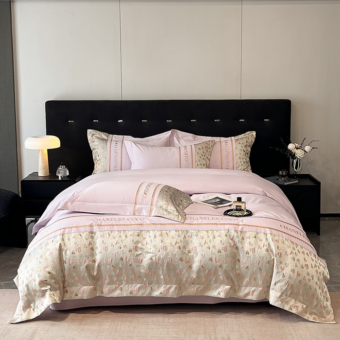 置顶家纺 2025新款亲肤刺绣四件套-My girl-风格一 My girl-香芋紫