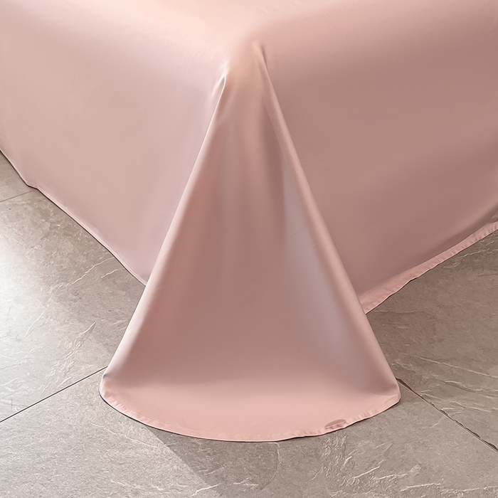 91家纺网 家纺一手货源 找家纺 置顶家纺 2025新款亲肤刺绣四件套-My girl-风格二 My girl-浅豆沙