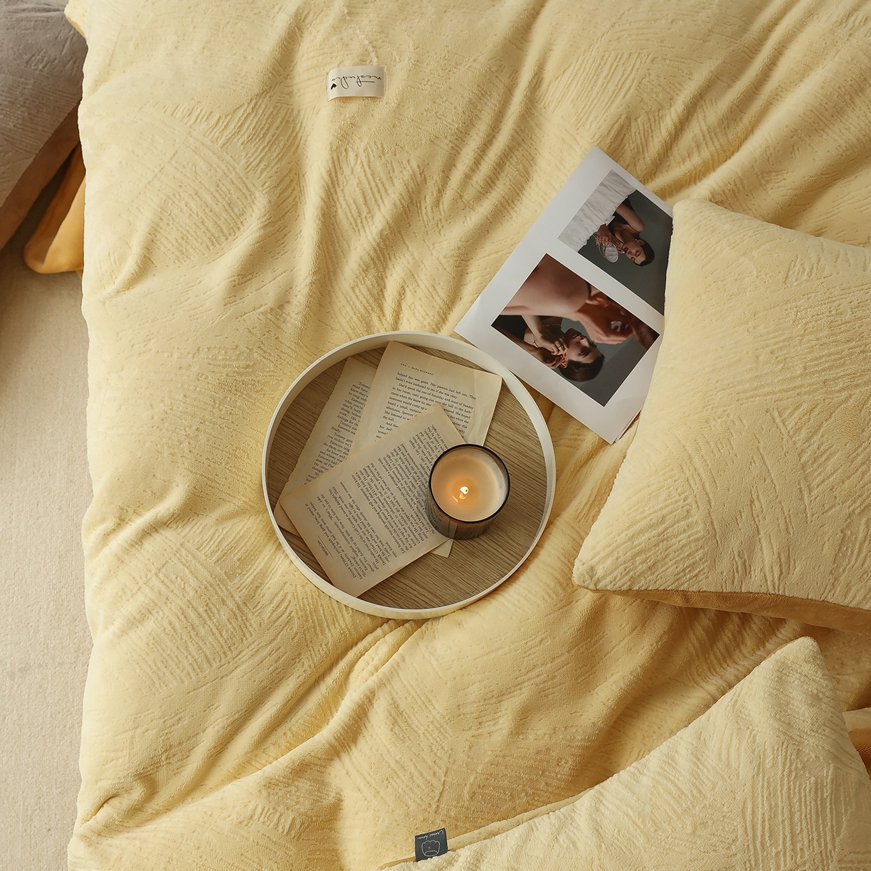 91家纺网 家纺一手货源 找家纺 玉宇阁家居 2025新款230g高克重牛奶绒立体提花雕花四件套-速写（168/228/248/248/248/268（券后控价） 床笠款套件可定制（适用于 10-22cm 高床垫）） 速写-芝士奶黄+