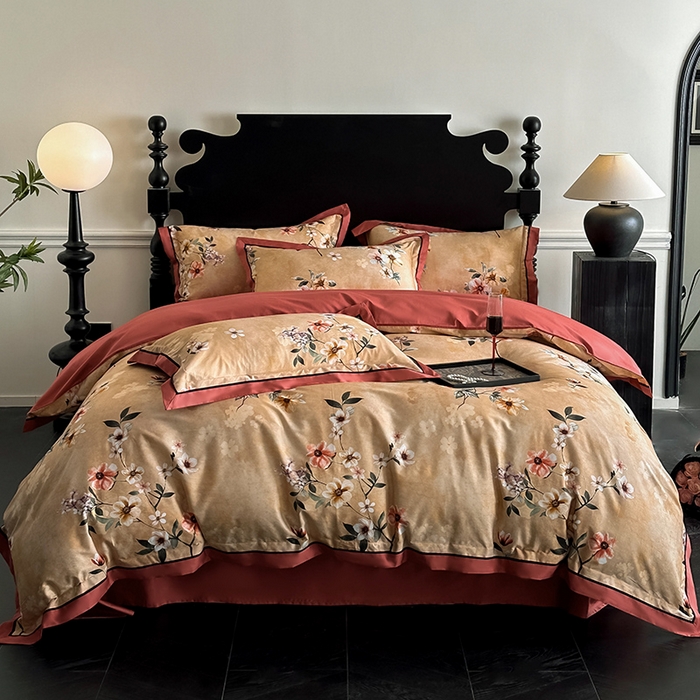 （总）置顶家纺 2025新款亲肤数码印花四件套-婚庆系列