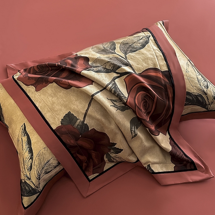 91家纺网 家纺一手货源 找家纺 置顶家纺 2025新款亲肤数码印花四件套-婚庆系列 吾悦