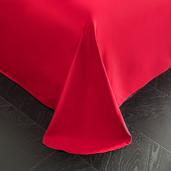 91家纺网 家纺一手货源 找家纺 置顶家纺 2025新款亲肤数码印花四件套-婚庆系列 唯爱你-温馨红