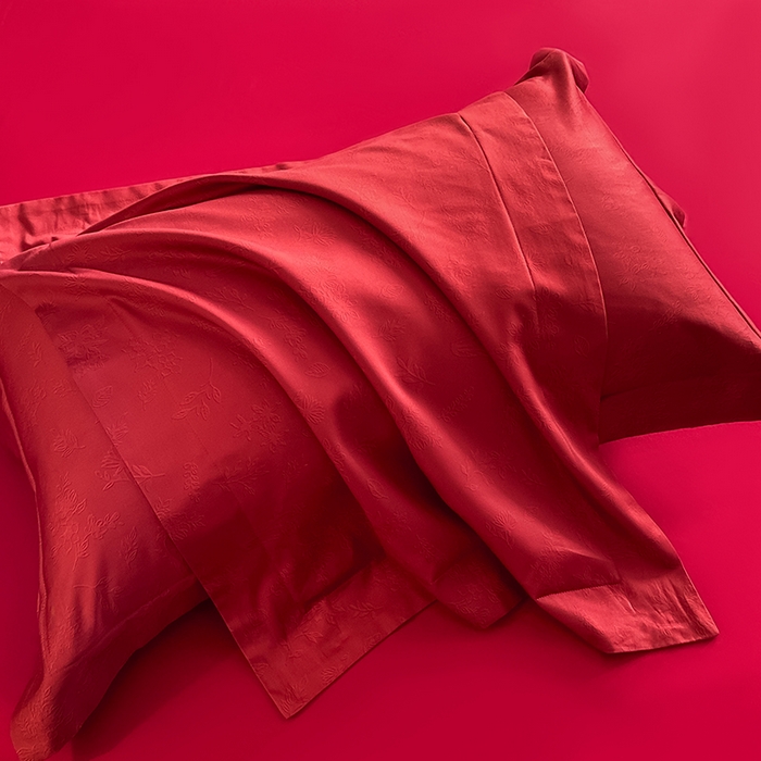 91家纺网 家纺一手货源 找家纺 置顶家纺 2025新款亲肤数码印花四件套-婚庆系列 唯爱你-温馨红