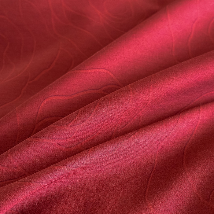 91家纺网 家纺一手货源 找家纺 置顶家纺 2025新款亲肤数码印花四件套-婚庆系列 幸遇你-安克拉红