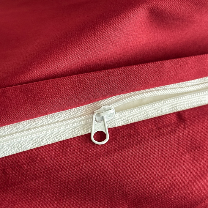 91家纺网 家纺一手货源 找家纺 置顶家纺 2025新款亲肤数码印花四件套-婚庆系列 幸遇你-安克拉红