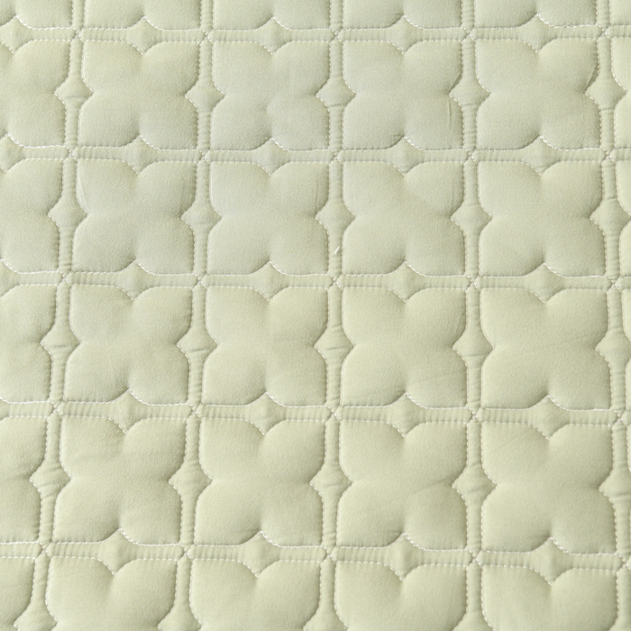 91家纺网 家纺一手货源 找家纺 小萌虎 2025新款防水夹棉单品床笠-星愿 星愿-果绿