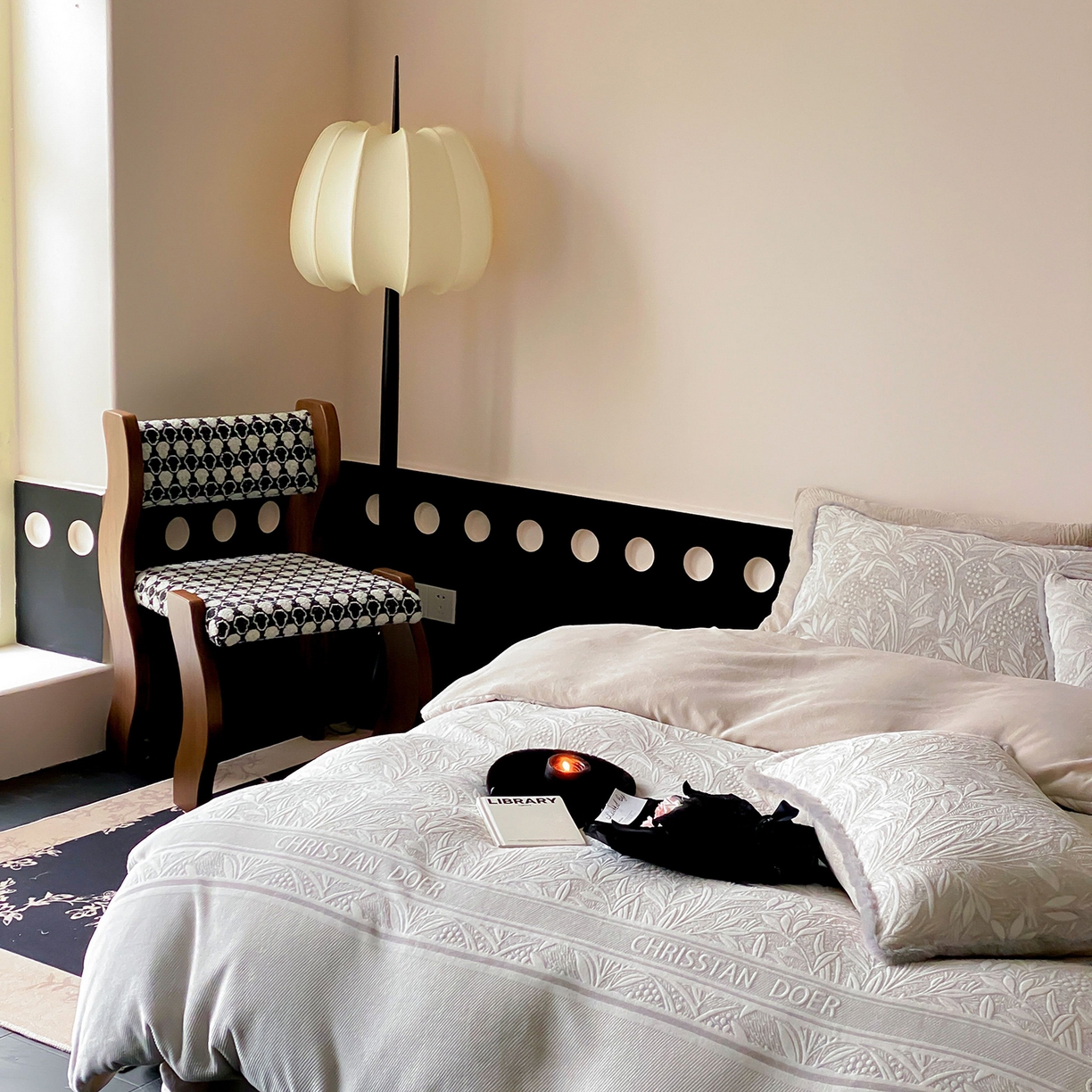 91家纺网 家纺一手货源 找家纺 （总）玉宇阁家居 2025新款230g高克重牛奶绒立体双色提花雕花四件套-云初（178/248/268/268/268/288（券后控价） 床笠款套件可定制（适用于 10-22cm 高床垫））