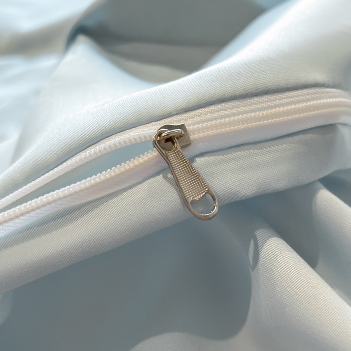 91家纺网 家纺一手货源 找家纺 置顶家纺 2025新款COCO小姐升级版水洗天丝四件套系列 COCO小姐升级版-浅蓝