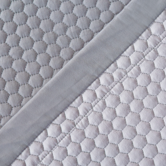 91家纺网 家纺一手货源 找家纺 （总）OL家纺 2025新款全棉夹棉床盖三件套-欧花系列