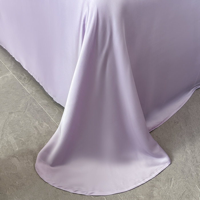 91家纺网 家纺一手货源 找家纺 置顶家纺 2025新款COCO小姐升级版水洗天丝四件套系列 COCO小姐升级版-香芋紫