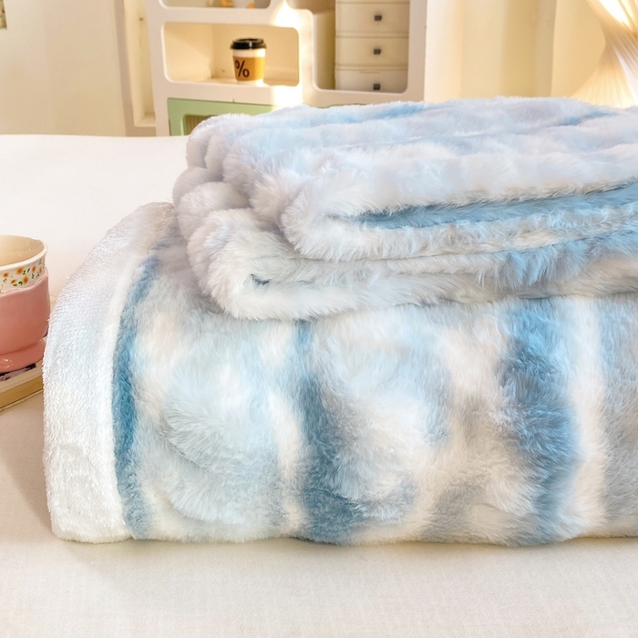 91家纺网 家纺一手货源 找家纺 麒东家纺 2025新款泡泡绒纯色夹棉床垫 紫色