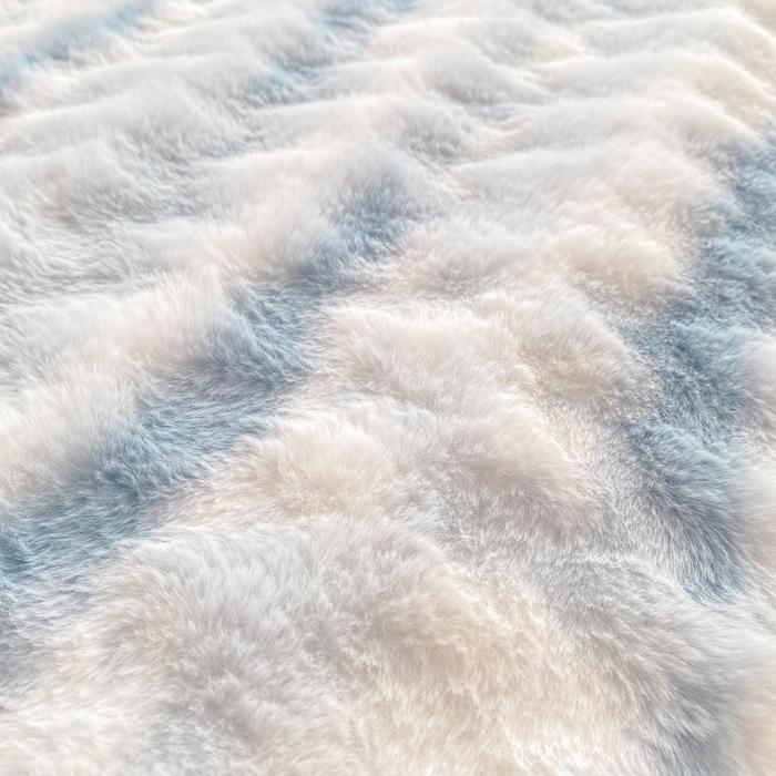 91家纺网 家纺一手货源 找家纺 （总）麒东家纺 2025新款波浪绒兔毛绒床单单床单床单单品