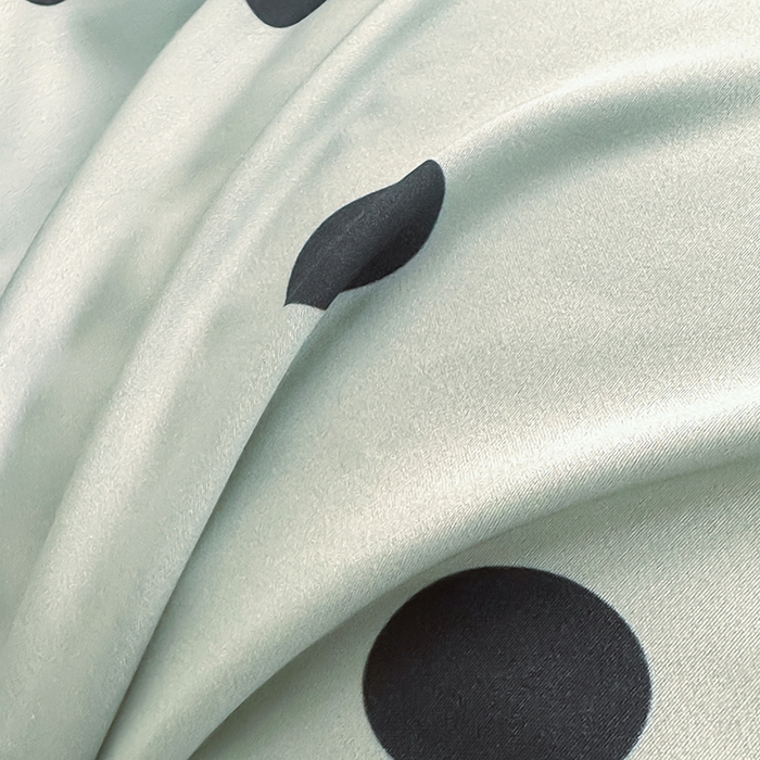 91家纺网 家纺一手货源 找家纺 置顶家纺 2025新款波点双面水洗天丝四件套 波点-水蓝