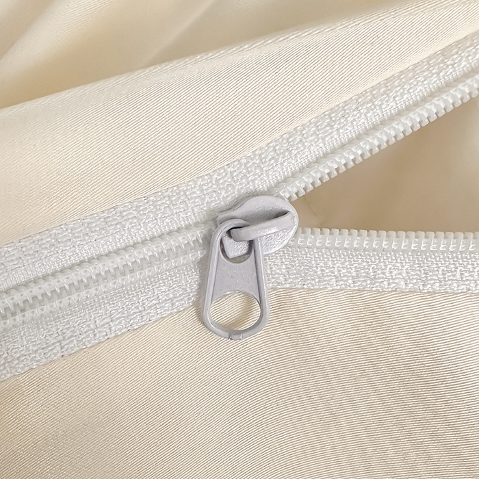 91家纺网 家纺一手货源 找家纺 置顶家纺 2025新款初心蝴蝶结水洗天丝印花四件套 蝴蝶结-奶白