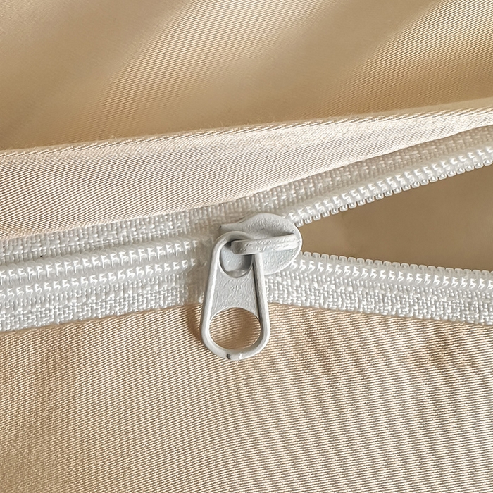 91家纺网 家纺一手货源 找家纺 置顶家纺 2025新款初心蝴蝶结水洗天丝印花四件套 初心-咖色