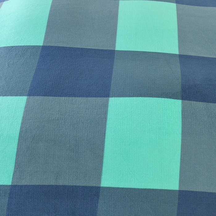 91家纺网 家纺一手货源 找家纺 2025新款高克重8斤金貂绒牛奶绒四件套 大格-绿