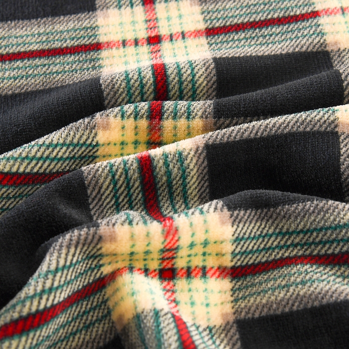 91家纺网 家纺一手货源 找家纺 2025新款高克重8斤金貂绒牛奶绒四件套 格缦