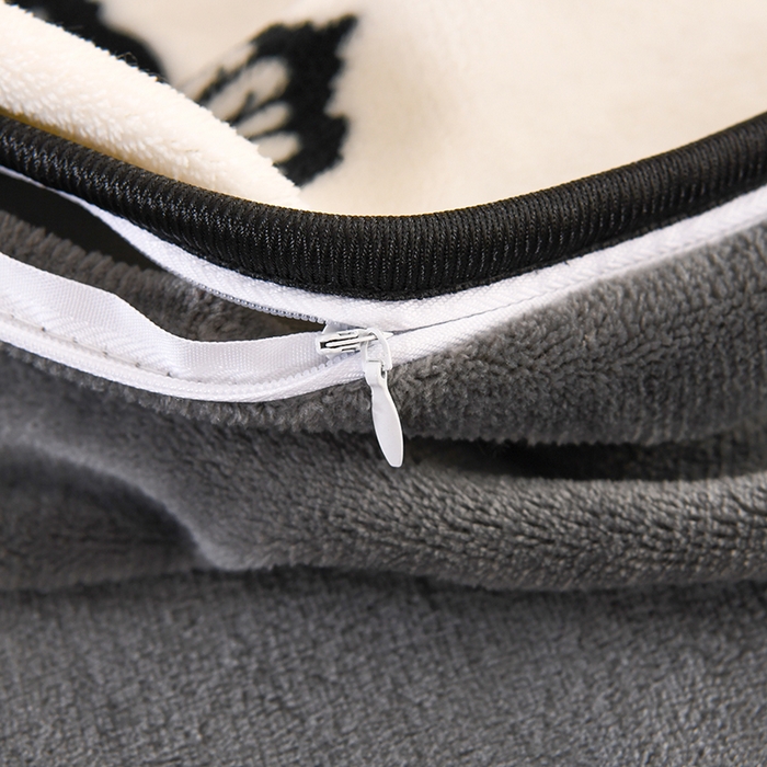 91家纺网 家纺一手货源 找家纺 2025新款高克重8斤金貂绒牛奶绒四件套 蝴蝶