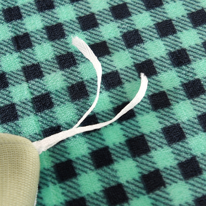 91家纺网 家纺一手货源 找家纺 2025新款高克重8斤金貂绒牛奶绒四件套 小格-绿