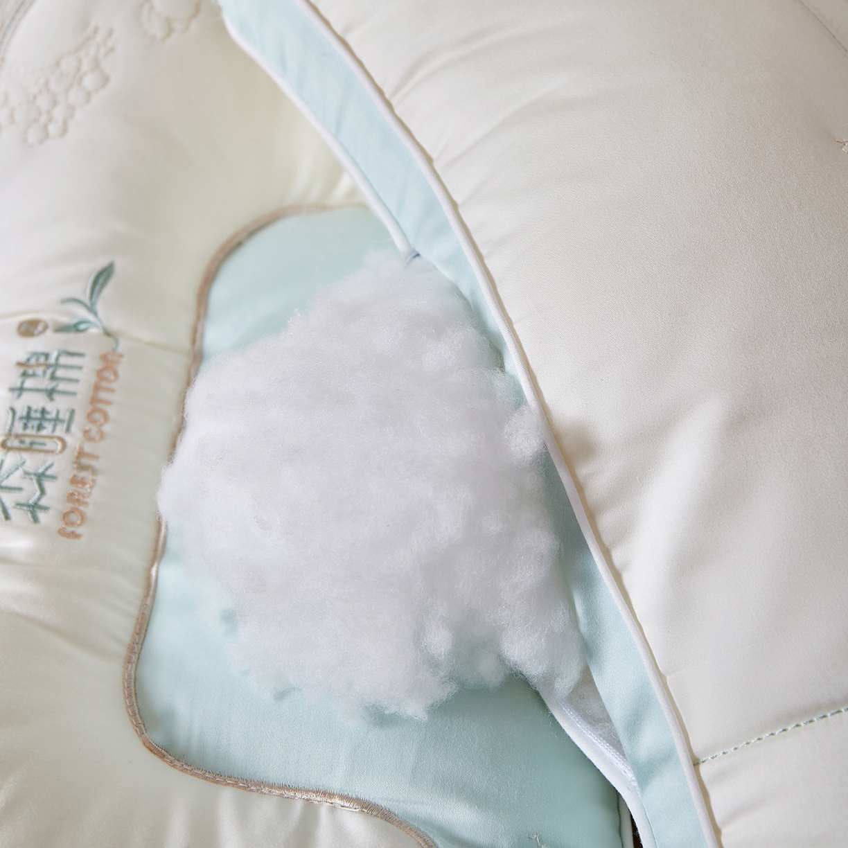 91家纺网 家纺一手货源 找家纺 （总）鼎晟纺 2025新款森睡棉云柔护颈枕学生枕头成人枕芯-风格二