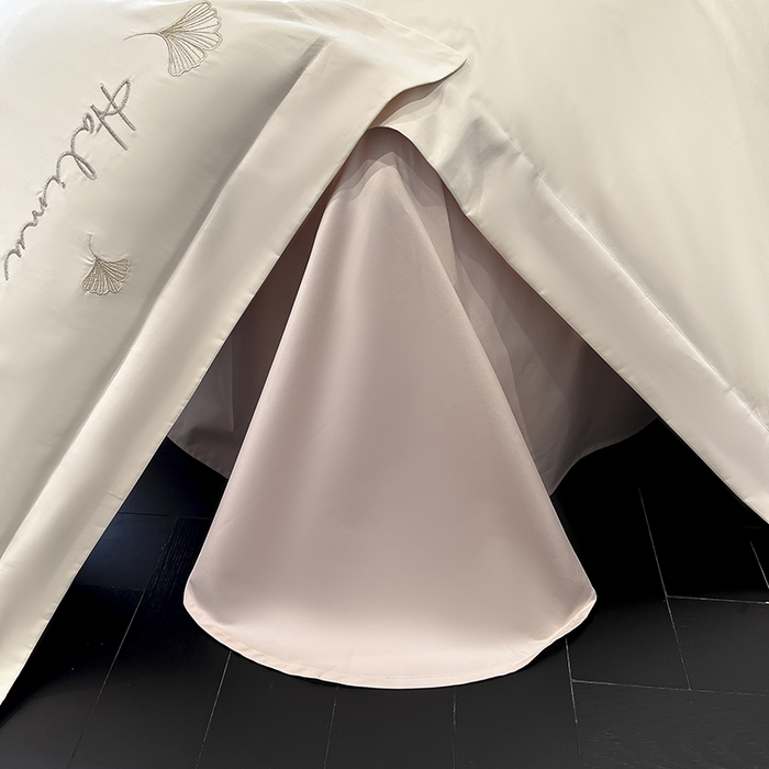 91家纺网 家纺一手货源 找家纺 （总）置顶家纺 2025新款亲肤刺绣四件套-杏运