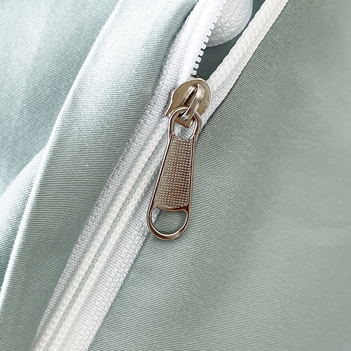 91家纺网 家纺一手货源 找家纺 置顶家纺 2025新款亲肤刺绣四件套-杏运 杏运-白+月影蓝