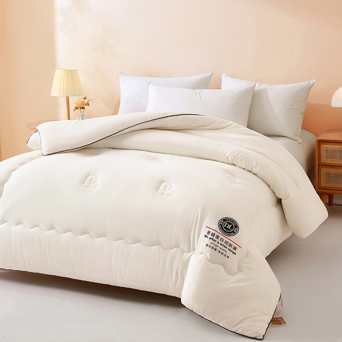 91家纺网 家纺一手货源 找家纺 （总）优布加 2025新款蚕蛹蛋白润肤被