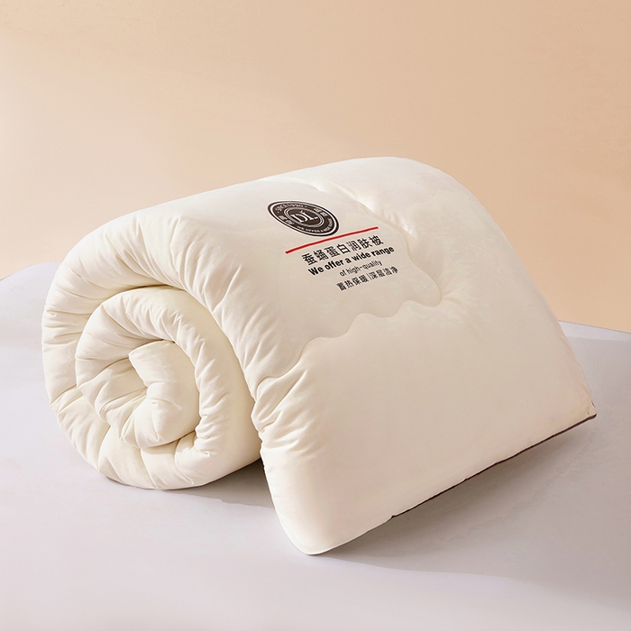 91家纺网 家纺一手货源 找家纺 （总）优布加 2025新款蚕蛹蛋白润肤被