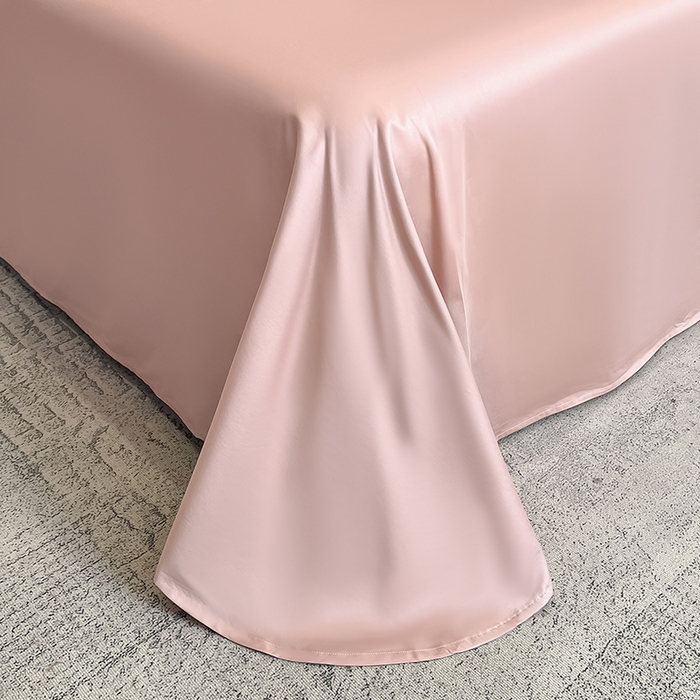 91家纺网 家纺一手货源 找家纺 置顶家纺 2025新款亲肤加厚磨毛刺绣四件套-花不尽 花不尽-浅豆沙