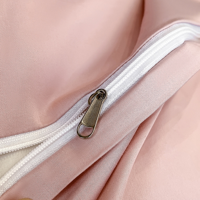 91家纺网 家纺一手货源 找家纺 置顶家纺 2025新款亲肤加厚磨毛刺绣四件套-花不尽 花不尽-浅豆沙