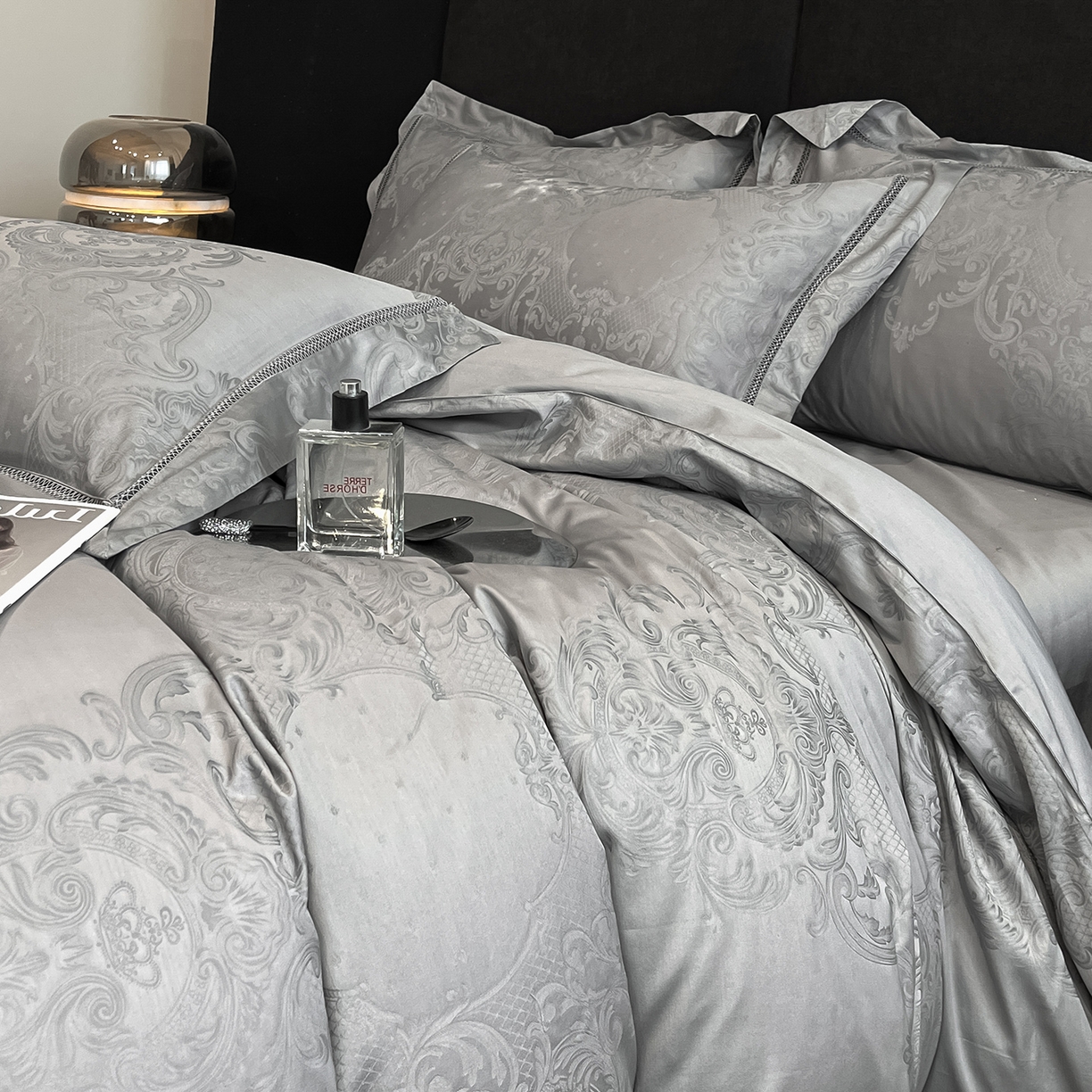 91家纺网 家纺一手货源 找家纺 （总）置顶家纺 2025新款维纳斯系列亲肤提花四件套