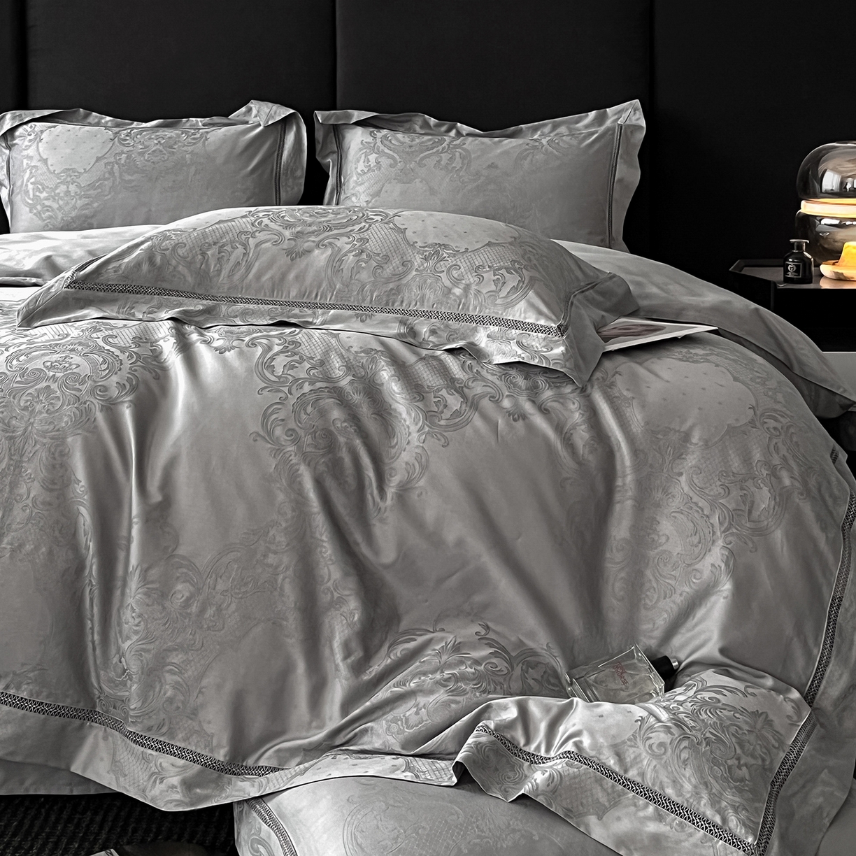 91家纺网 家纺一手货源 找家纺 （总）置顶家纺 2025新款维纳斯系列亲肤提花四件套