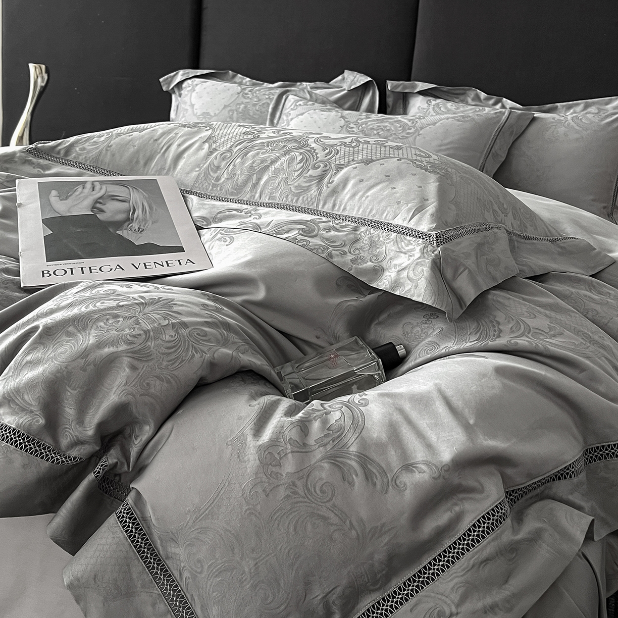 91家纺网 家纺一手货源 找家纺 （总）置顶家纺 2025新款维纳斯系列亲肤提花四件套