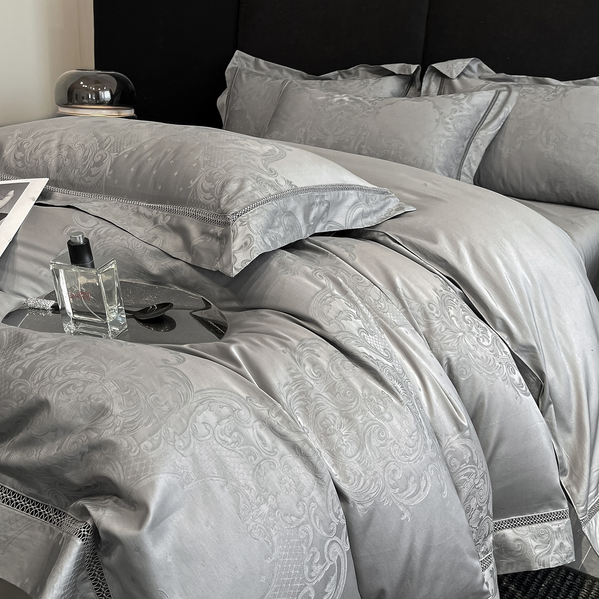 91家纺网 家纺一手货源 找家纺 （总）置顶家纺 2025新款维纳斯系列亲肤提花四件套