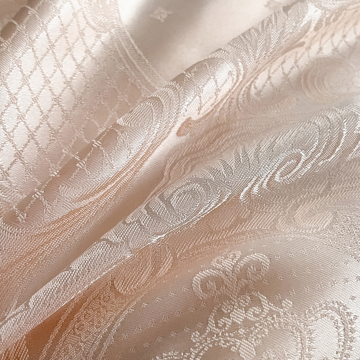 91家纺网 家纺一手货源 找家纺 置顶家纺 2025新款维纳斯系列亲肤提花四件套-实拍 维纳斯-玉色