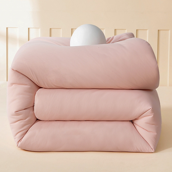 91家纺网 家纺一手货源 找家纺 栩裕纺织 2025新款A类婴儿绒肌肤被baby熊系列四季款被芯 baby熊-粉