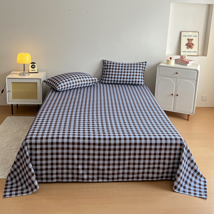 91家纺网 家纺一手货源 找家纺 （总）感遇 2025新款全棉磨毛A类床单床笠三件套