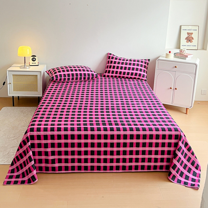 91家纺网 家纺一手货源 找家纺 （总）感遇 2025新款全棉磨毛A类床单床笠三件套