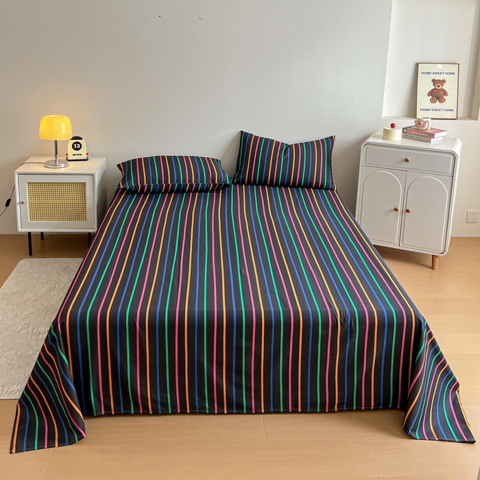 91家纺网 家纺一手货源 找家纺 （总）感遇 2025新款全棉磨毛A类床单床笠三件套