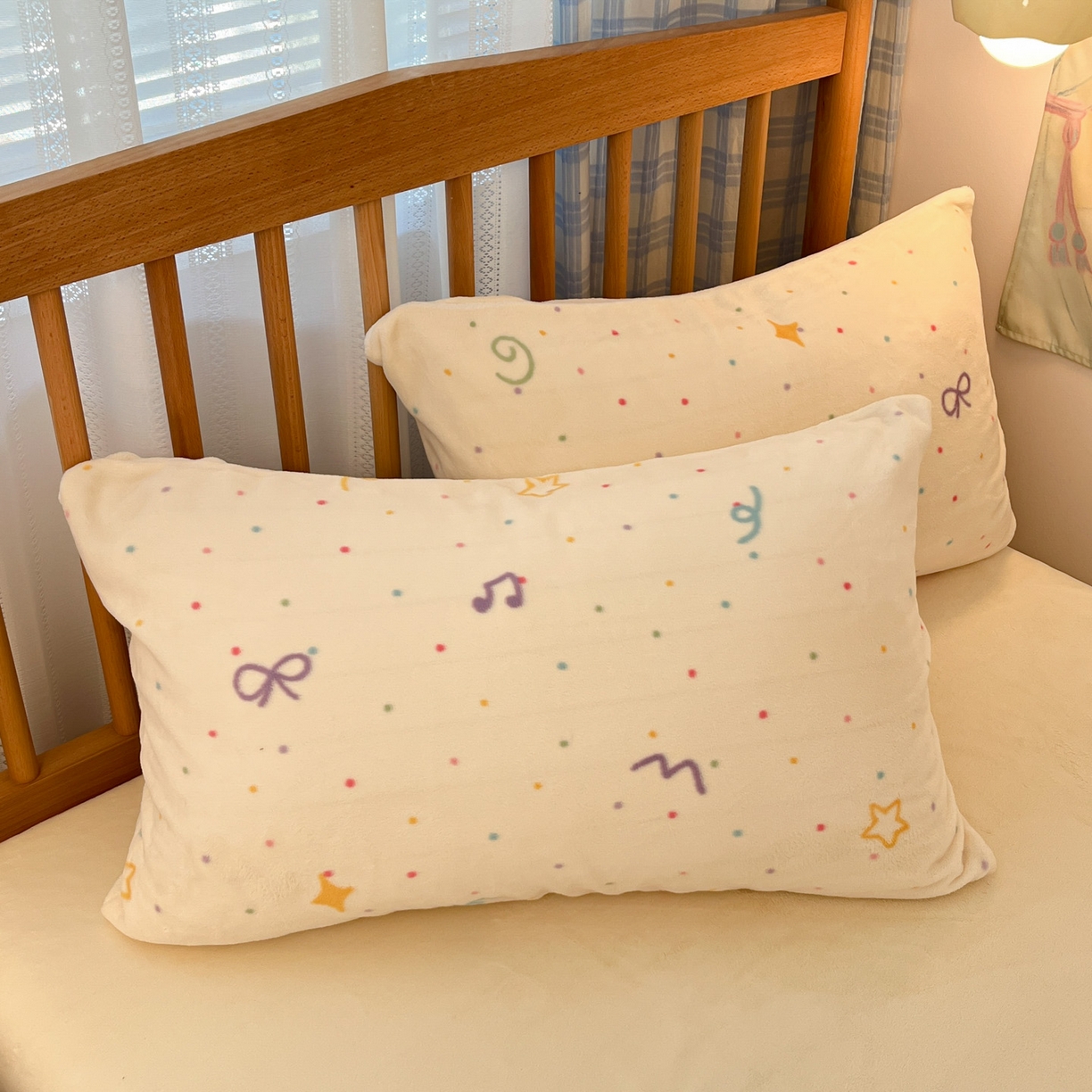 91家纺网 家纺一手货源 找家纺 酱子 2025新款牛奶绒印花四件套 D星彩梦