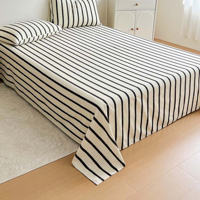 91家纺网 家纺一手货源 找家纺 （总）感遇 2025新款全棉磨毛A类床单床笠三件套