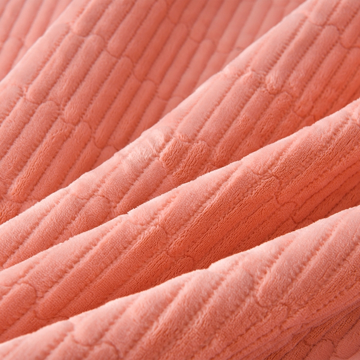 91家纺网 家纺一手货源 找家纺 馨梦缘 2025新款牛奶绒数码印花四件套 百花齐放-桔