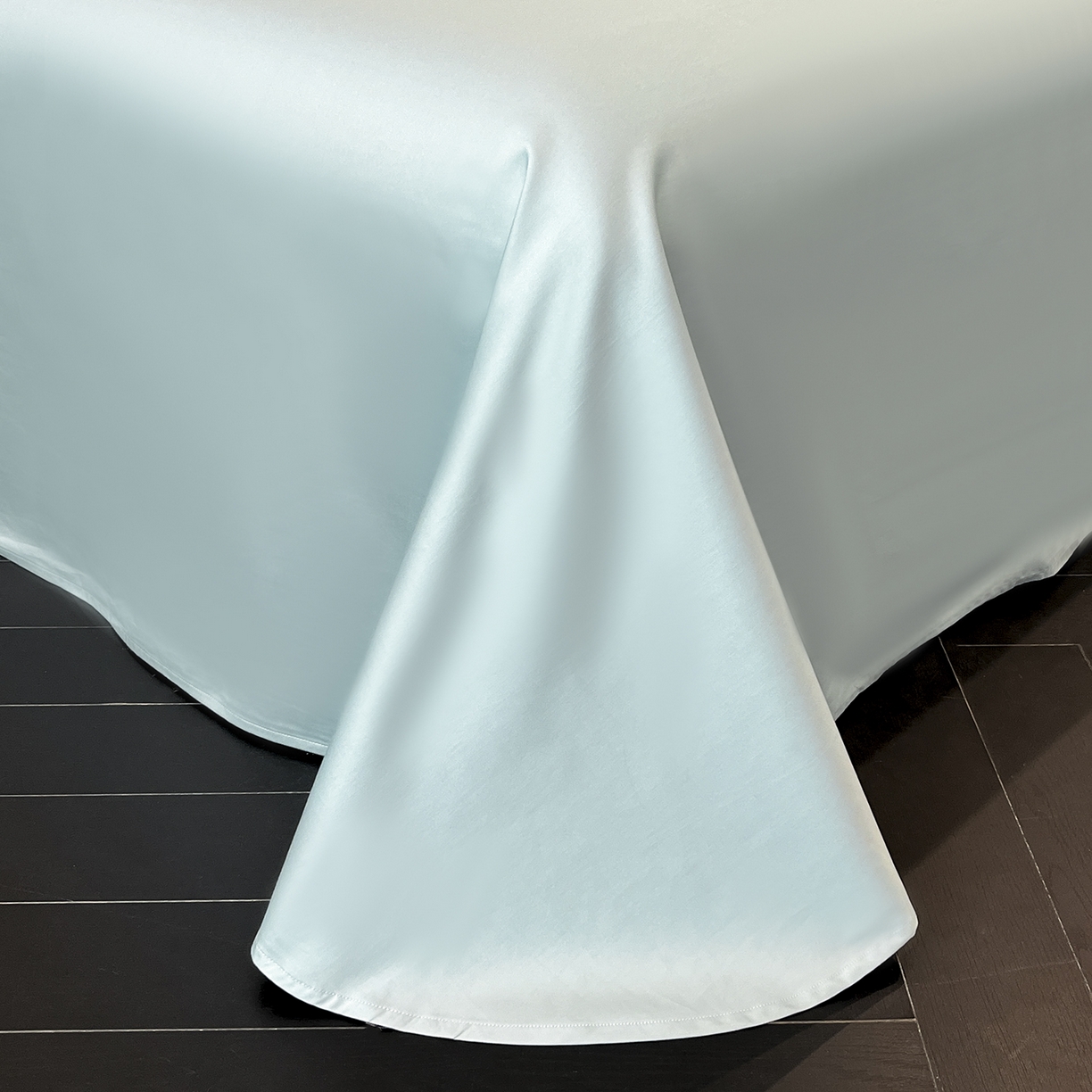 91家纺网 家纺一手货源 找家纺 置顶家纺 2025新款亲肤拼接刺绣四件套-一路繁花 一路繁花-繁星蓝