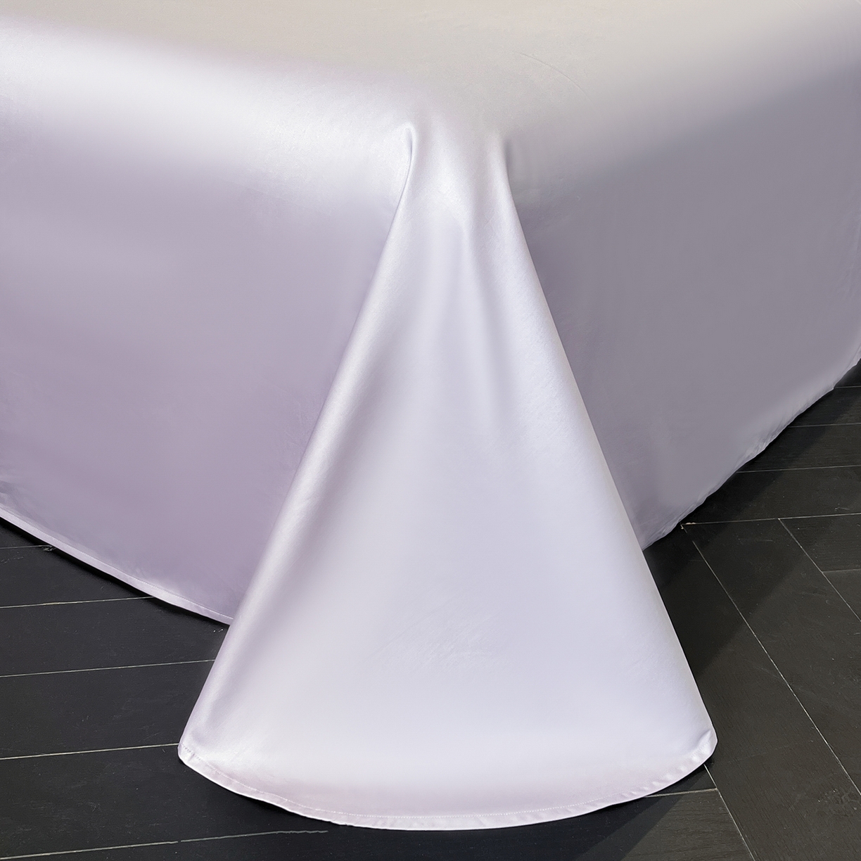 91家纺网 家纺一手货源 找家纺 置顶家纺 2025新款亲肤拼接刺绣四件套-一路繁花 一路繁花-香芋紫