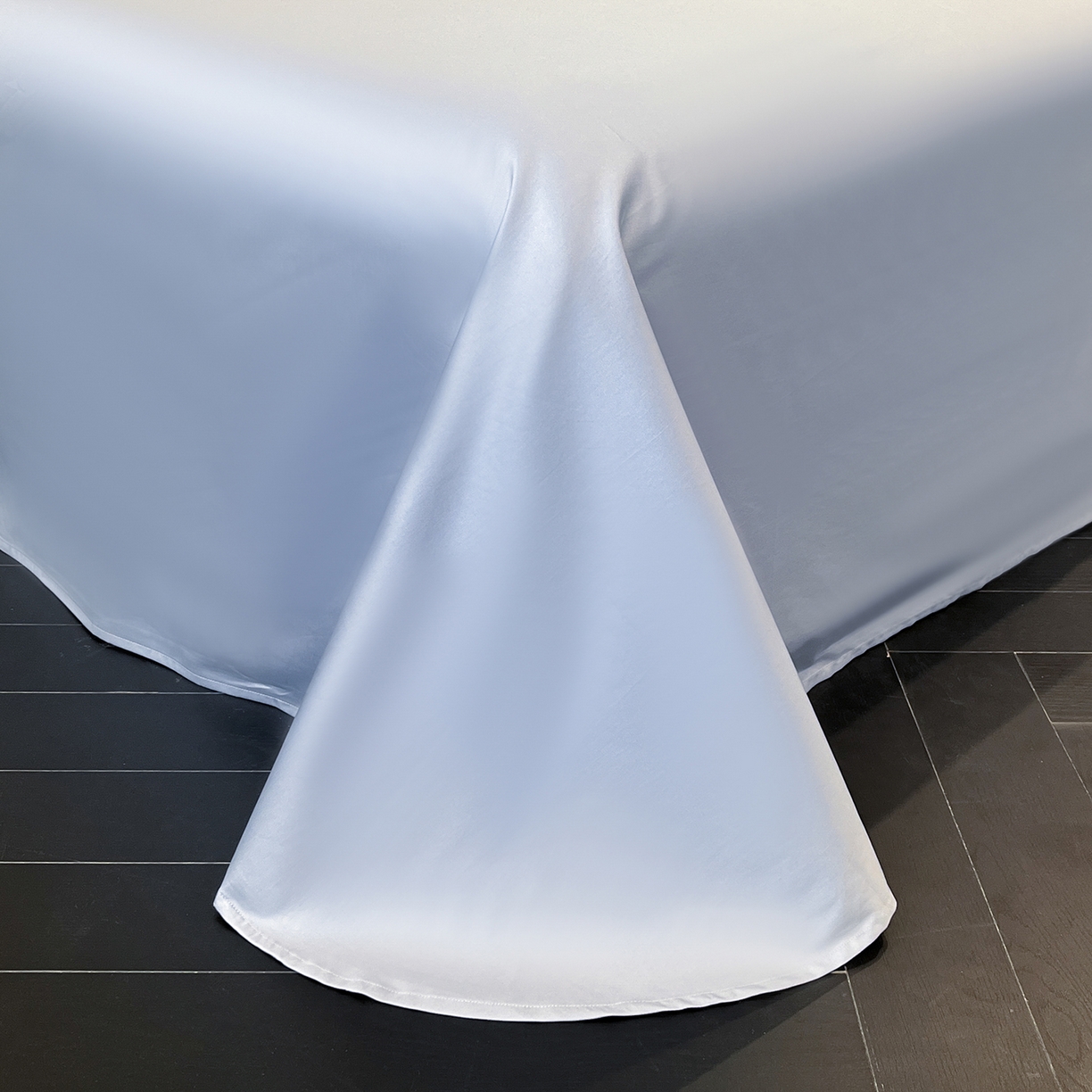 91家纺网 家纺一手货源 找家纺 置顶家纺 2025新款亲肤拼接刺绣四件套-一路繁花 一路繁花-天蓝