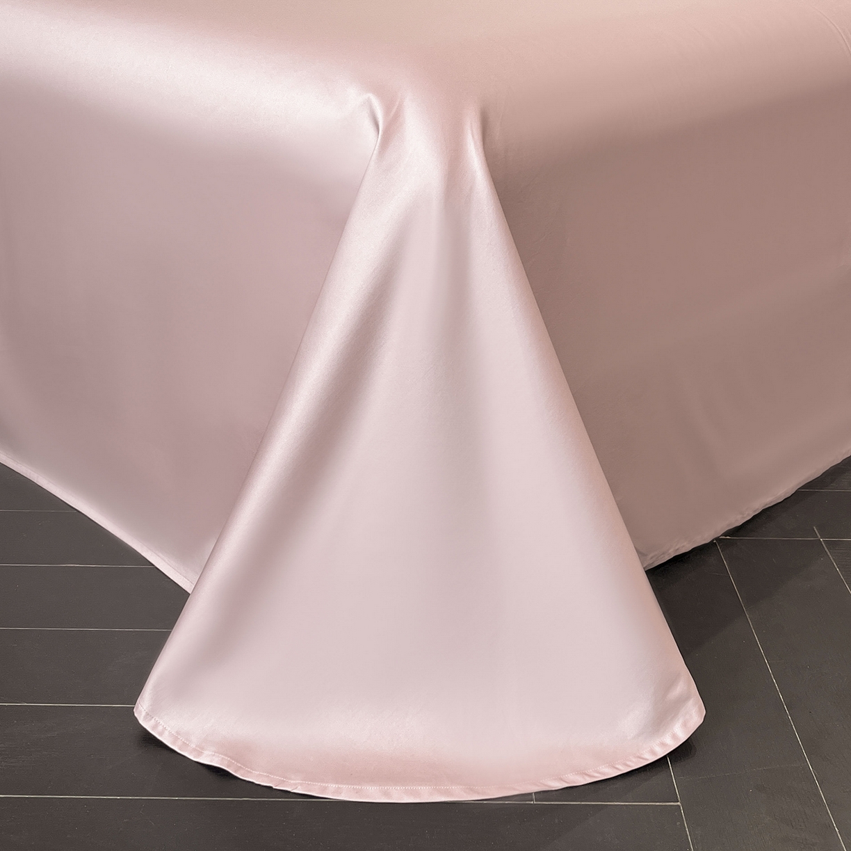 91家纺网 家纺一手货源 找家纺 置顶家纺 2025新款亲肤拼接刺绣四件套-一路繁花 一路繁花-浅豆沙